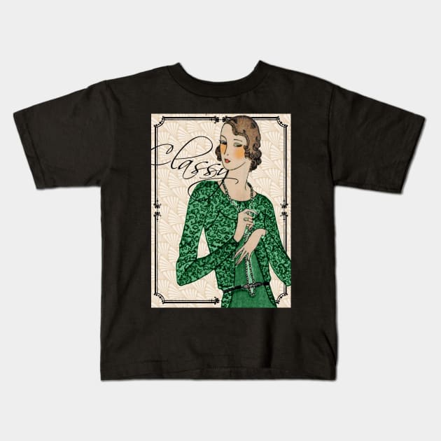 The 30s....Classy Kids T-Shirt by HeritageScrap